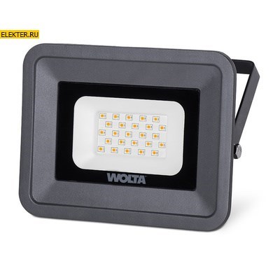 Светодиодный прожектор WOLTA WFLS-20W/06 20Вт 4000К IP65 арт WFLS-20W/06 WFLS-20W/06 - фото 12735