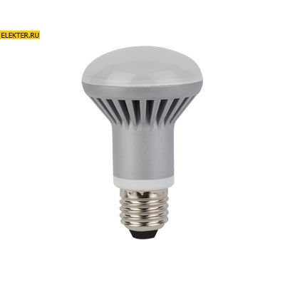 Лампа светодиодная Ecola Reflector R63 LED 12,0W 220V E27 2800K (ребристый алюм радиатор) рефлекторная "Гриб" 102x63mm арт G7KW12ELC G7KW12ELC - фото 18683