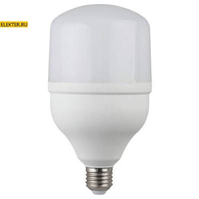 Светодиодная лампочка Е27 30Вт 6500К "Колокол" ЭРА холодный свет  LED POWER 30W-6500-E27 арт Б0027004 Б0027004 - фото 20004