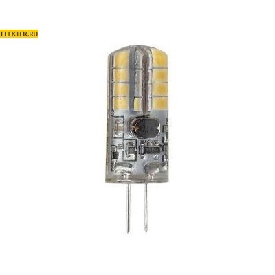 Лампа светодиодная ЭРА LED JC-2,5W-12V-827-G4 "Капсула" 2,5Вт, тепл, G4 арт Б0033191 Б0033191 - фото 20019