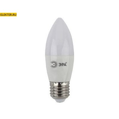 Лампа светодиодная ЭРА LED B35-10w-840-E27 ECO "Свеча" арт Б0032965 Б0032965 - фото 20055