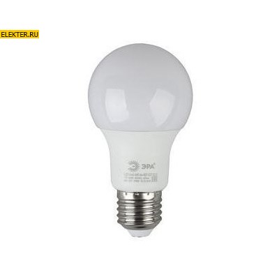 Лампа светодиодная ЭРА LED A60-6w-827-E27 ECO "Груша" арт Б0019064 Б0019064 - фото 20100