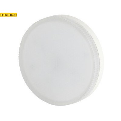 Светодиодная лампочка GX53 12Вт 2700К "Таблетка" ЭРА LED smd GX-12w-827-GX53 теплый свет арт Б0020596 Б0020596 - фото 20112