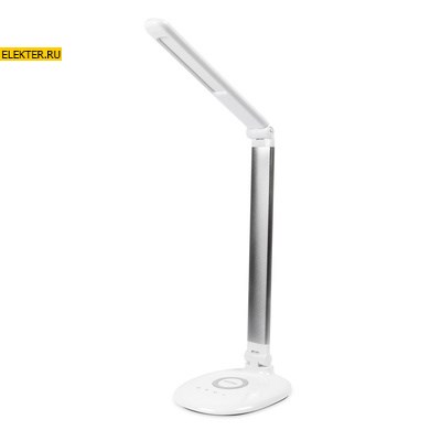 Светодиодный настольный светильник Таласса, 10 Вт, серебро (LED), Smartbuy арт SBL-DL-10-alu-s SBL-DL-10-alu-s - фото 22256