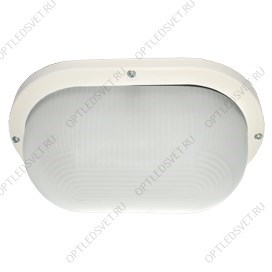 Ecola Light GX53 LED ДПП 03-9-102 светильник Овал накладной 2*GX53 матовый поликарбонат IP65 белый 280х175х105 - фото 30077