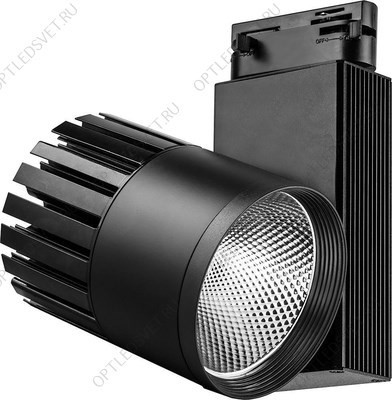 Светильник светодиодный трековый на шинопровод ДПО-40w 4000К 3600Лм черный (AL105) - фото 30608