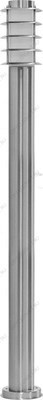 Светильник НТУ-60w столб-1.1м Е27 IP44 хром (DH027-1100) - фото 30856