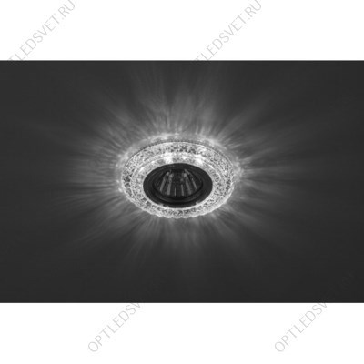 DK LD3 SL/WH Точечные светильники ЭРА декор c белой светодиодной подсветкой, прозрачный (Б0019202) - фото 33235