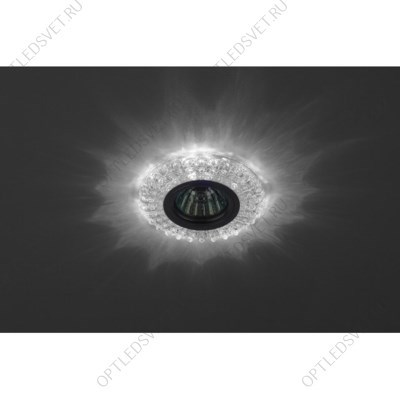 DK LD2 SL/WH Точечные светильники ЭРА декор c белой светодиодной подсветкой, прозрачный (Б0019197) - фото 33257