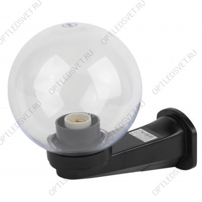 НБУ 01-60-252  , шар прозрачный призма с настенным крепежом D=250 mm (1 ЭРА - фото 34535