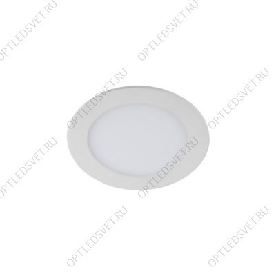 LED 1-6-6K Точечные светильники ЭРА светодиодный круглый LED 6W  220V 6500K (Б0019831) - фото 34902
