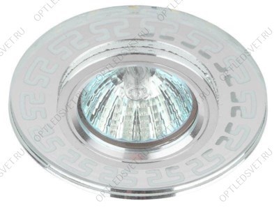 DK LD45 SL  Точечные светильники ЭРА декор cо светодиодной подсветкой MR16, зеркальный (Б0037356) - фото 34923