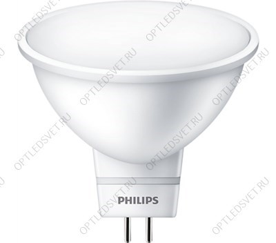 Лампа светодиодная GU5.3 LED MR16 5-50W 120D 6500K 220V ESSENTIAL (929001844708) - фото 36202