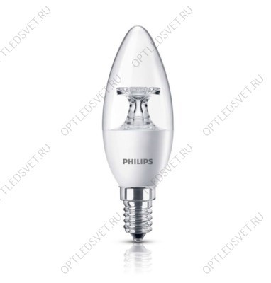 Лампа светодиодная LED 5.5(40)Вт E14 2700К 230в матовая свеча (929001142507) - фото 36381