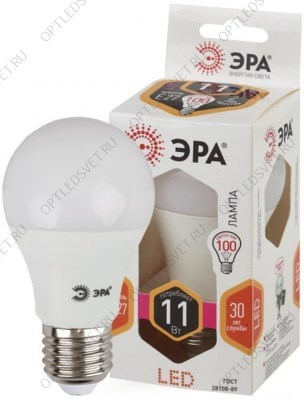 Лампа светодиодная LED A60-11W-827-E27(диод,груша,11Вт,тепл,E27) (Б0030910) - фото 36456