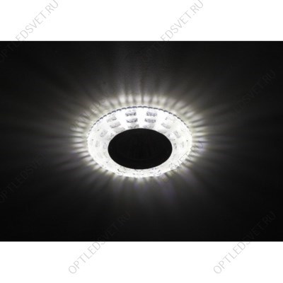 DK LD8 SL/WH Точечные светильники ЭРА декор cо светодиодной подсветкой MR16, прозрачный (Б0028083) - фото 37179