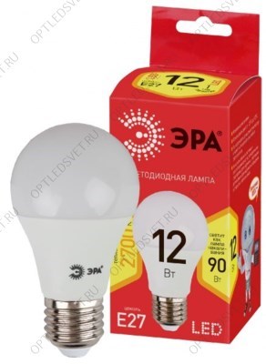 Лампа светодиодная LED A60-12W-827-E27,груша,12Вт,тепл,E27 (Б0030026) - фото 37529
