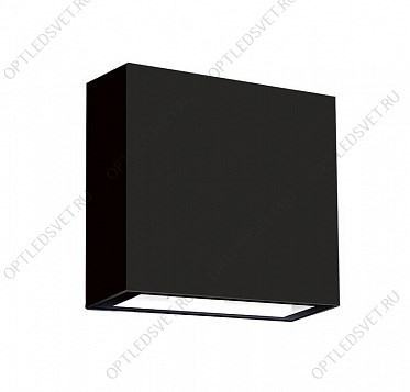 Светильник светодиодный фасадный ДБУ-2x4w 4000K черный IP65 Jazzway PWL-120120/0-90D - фото 37905