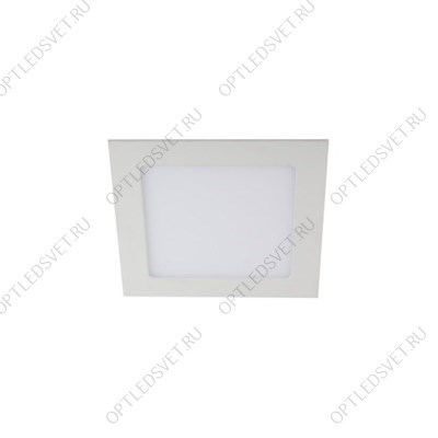 LED 2-6-6K Точечные светильники ЭРА светодиодный квадратный LED 6W  220V 6500K - фото 38752