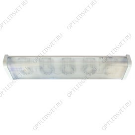 Ecola Light GX53 LED ДПО12-2х8-001 светильник прямоугольный накладной 5*GX53 прозрачный белый 638х165х70 - фото 41027
