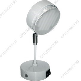 Ecola GX53 FT4173 светильник поворотный на среднем кроншт. белый 210х80 - фото 41028