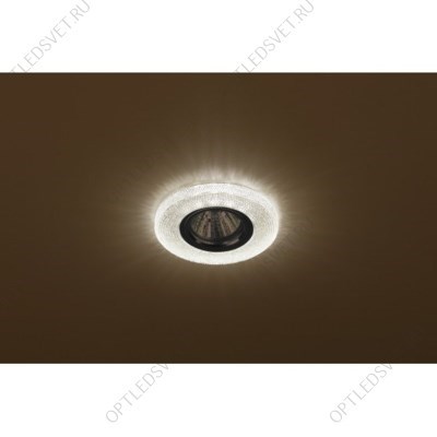 DK LD1 BR Точечные светильники ЭРА декор cо светодиодной подсветкой,  коричневый (Б0018778) - фото 42133