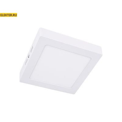 Ecola LED downlight Накладной квадратный даунлайт с драйвером 12W 220V 4200K 170x170x32 арт DSSV12ELC DSSV12ELC - фото 4619