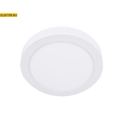 Ecola LED downlight Накладной круглый даунлайт с драйвером 18W 220V 4200K 220x32 арт DRSV18ELC DRSV18ELC - фото 4621