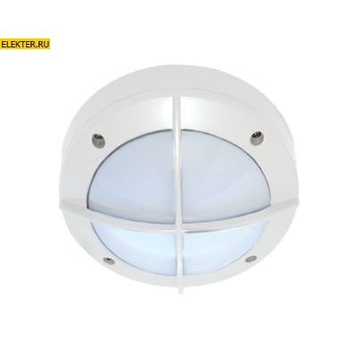 Ecola GX53 LED B4143S Светильник накладной IP65 матовый Круг с решеткой алюмин. 1xGX53 Белый 145x145x65 арт FW53CSECS FW53CSECS - фото 4720