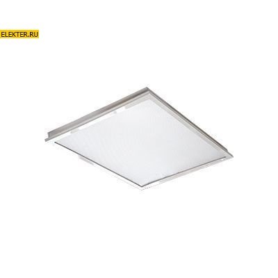 Ecola LED panel Встраиваемый (со ступенькой) панель с драйвером 36W 220V 4200K Призма 595x595x21 арт PSVK36ELC PSVK36ELC - фото 4770