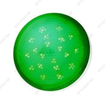 Ecola GX53   LED color  8,0W Tablet 220V Green Зеленый матовое стекло (композит) 28x74 - фото 48227