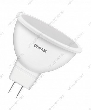 Лампа светодиодная LED 6,5Вт GU5.3 4000К 500лм 230V FR MR16 (замена 60Вт) OSRAM LS - фото 48355