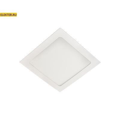 Ecola LED downlight Встраиваемый квадратный даунлайт с драйвером 9W 220V 4200K 145x145x20 арт DSRV90ELC DSRV90ELC - фото 4837