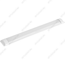 Ecola LED linear IP20 линейный светодиодный светильник (замена ЛПО) 36W 220V 4200K 1200x75x25 - фото 48504