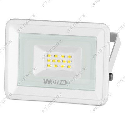 Светодиодный прожектор WOLTA WFL-10W/06W 10Вт 5500К IP65 Белый - фото 48628