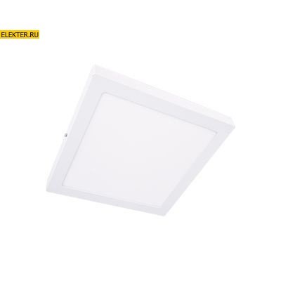 Ecola LED downlight Накладной квадратный даунлайт с драйвером 24W 220V 4200K 300x300x32 арт DSSV24ELC DSSV24ELC - фото 4895