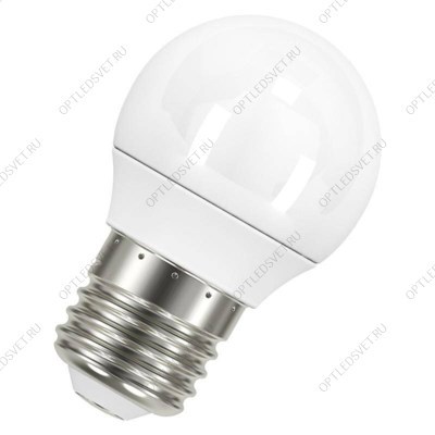 Лампа светодиодная LED 6,5Вт Е27 STAR ClassicP (замена 60Вт),теплый белый свет, матовая колба Osram - фото 49800