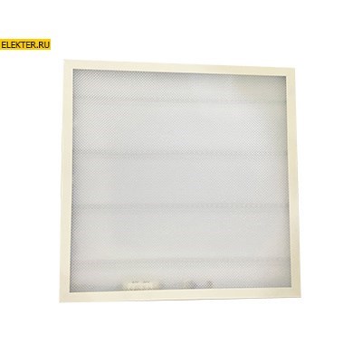 Ecola LED panel Встраиваемый (со ступенькой) панель с драйвером внутри 36W 220V 4200K Призма 595x595x25 арт PXVK36ELC PXVK36ELC - фото 4997