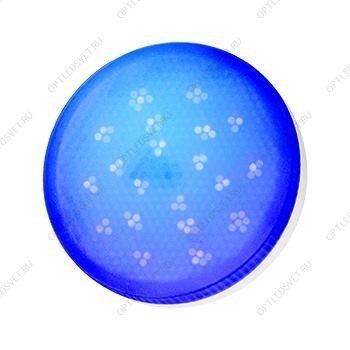 Ecola GX53   LED color  8,0W Tablet 220V Blue Синий матовое стекло (композит) 28x74 - фото 51589