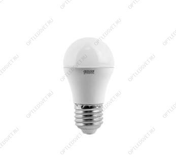 Лампа светодиодная LED 6вт 230в Е27 теплый мат.шар Gauss - фото 51853