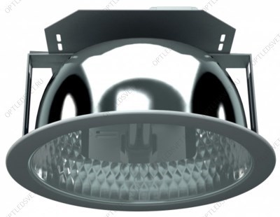 Светильник DLS 1x18 HF встраиваемый down light с ЭПРА - фото 52049