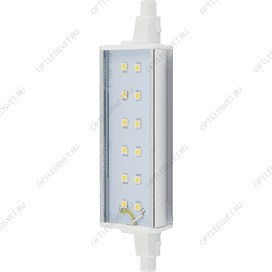 Ecola Projector   LED Lamp Premium 12,0W F118 220V R7s 2800K (алюм. радиатор) 118x20x32 - фото 52531