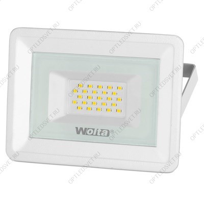 Светодиодный прожектор WOLTA WFL-20W/06W 20Вт 5500К IP65 Белый - фото 53198