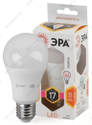 Лампа светодиодная LED A60-17W-827-E27(диод,груша,17Вт,тепл,E27) - фото 53610