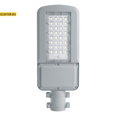 SP3040 Feron 41548 Светодиодный уличный консольный светильник 50W 5000K, серый 41548 - фото 8825