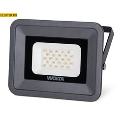 Светодиодный прожектор WOLTA WFLY-20W/06 20Вт 3000К IP65 арт WFLY-20W/06 WFLY-20W/06