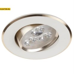 KL LED 2AGD/WH Светильник ЭРА светодиод. LED 3x1W 210LM 220V 4000K арт Б0005776 Б0005776