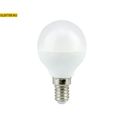 Лампа светодиодная Ecola globe LED Premium 7,0W G45 220V E14 2700K "Шар" (композит) 77x45mm арт K4QW70ELC K4QW70ELC