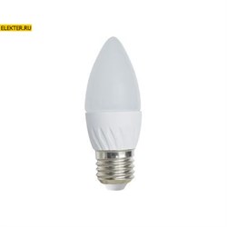 Лампа светодиодная Ecola Light candle LED 6,0W 220V E27 2700K "Свеча" 100x37mm арт C7TW60ELC C7TW60ELC