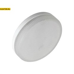 Лампа светодиодная Ecola Light GX53 LED 6W "Таблетка" Пром Упак 4200K матовая 27x75мм арт T5DV60ELC T5DV60ELC